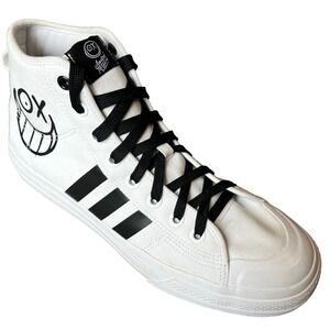 Adidas Nizza x Andre Saraiva Love Union White Mens 10.5 UK 10 EU 44 2/3